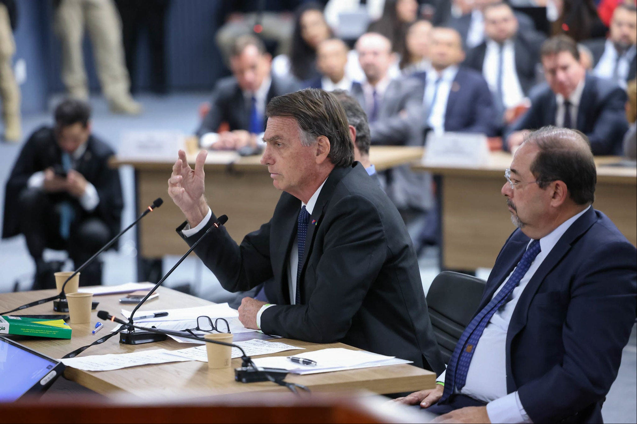 Ex-presidente Jair Bolsonaro (PL) depôs ao STF nesta terça-feira (10) no âmbito da ação penal sobre a suposta tentativa de golpe de Estado. 
