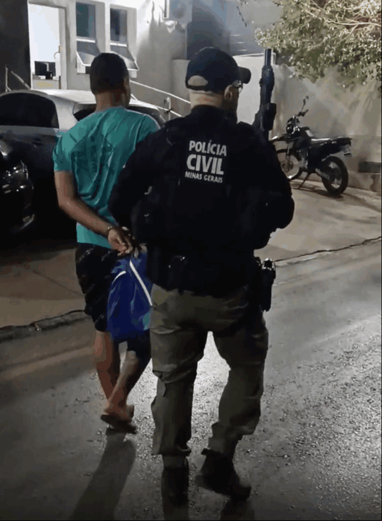 Homem é preso em Montes Claros por ameaçar ex-companheira e descumprir medida protetiva