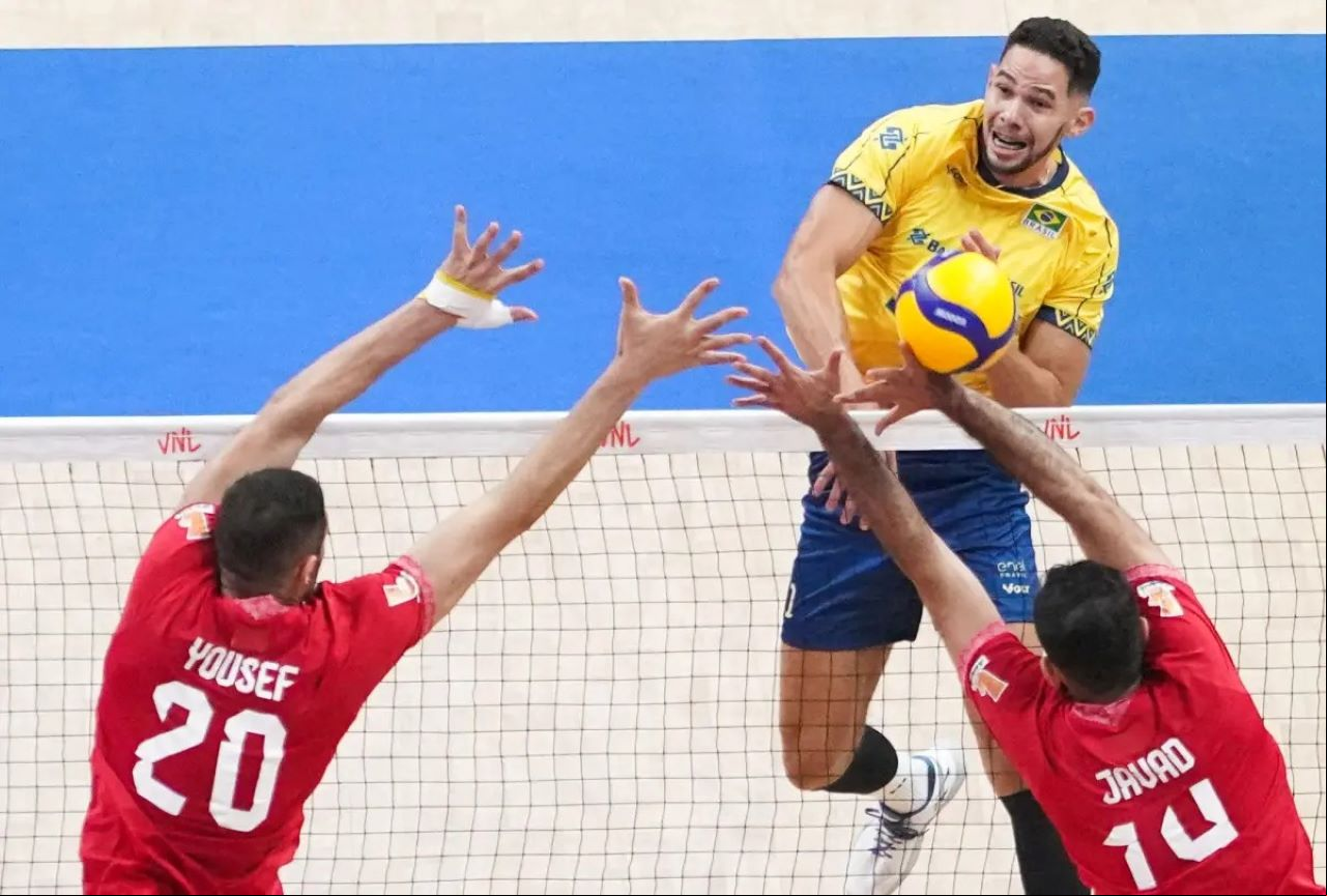 Brasil e Irã estreiam pela Liga das Nações masculina de Vôlei 