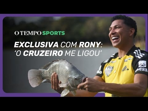 Em exclusiva para O TEMPO Sports, Rony conversou sobre sua infância no Pará e o hobby pela pescaria